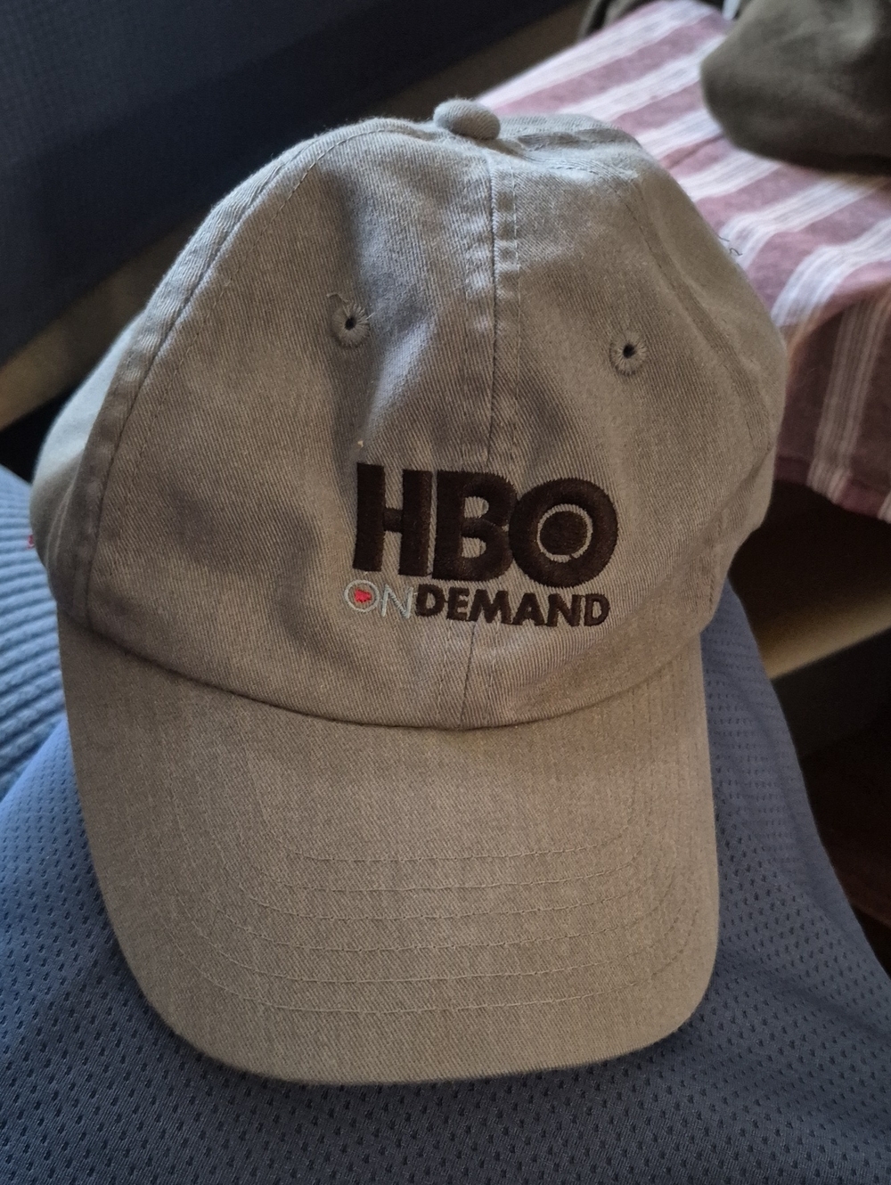 HBO On Demand Gray Baseball Cap - Branded Men's Hat